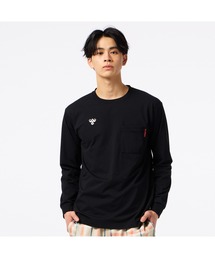 hummel（ヒュンメル）の「hummel/ヒュンメル HMP ﾅｶﾞｿﾃﾞTｼｬﾂ（Tシャツ/カットソー）」