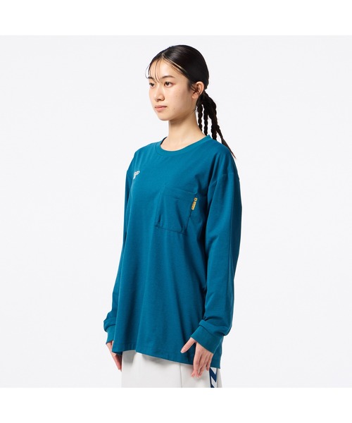 hummel（ヒュンメル）の「hummel/ヒュンメル HMP ﾅｶﾞｿﾃﾞTｼｬﾂ（Tシャツ/カットソー・レディース・アイボリー/ブラック/イエロー/ネイビー・S/M/L/XL）」の9枚目の写真