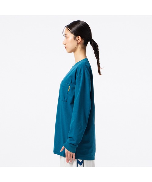 hummel（ヒュンメル）の「hummel/ヒュンメル HMP ﾅｶﾞｿﾃﾞTｼｬﾂ（Tシャツ/カットソー・レディース・アイボリー/ブラック/イエロー/ネイビー・S/M/L/XL）」の10枚目の写真