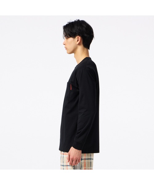 hummel（ヒュンメル）の「hummel/ヒュンメル HMP ﾅｶﾞｿﾃﾞTｼｬﾂ（Tシャツ/カットソー・レディース・アイボリー/ブラック/イエロー/ネイビー・S/M/L/XL）」の15枚目の写真