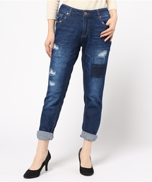 VENCEEXCHANGE | デニムパッチワークボーイズ        (デニムパンツ)