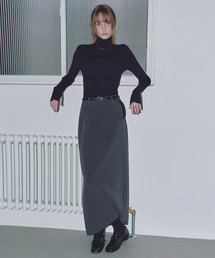 COSTUME O’CLOCK（コスチュームオクロック）の「[ウィメンズ] フォーマルスリットHラインマキシスカートチャコールCOWSK002CHARCOAL（スカート）」