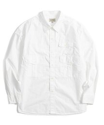 WILD BRICKS（ワイルドブリックス）の「SC THREE-POCKET SCOUT SHIRT (white)（シャツ/ブラウス）」
