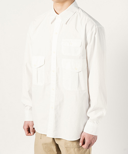 WILD BRICKS(ワイルドブリックス)の「SC THREE-POCKET SCOUT SHIRT (white)(シャツ/ブラウス・メンズ・その他・MEDIUM/X-LARGE/LARGE)」の8枚目の写真
