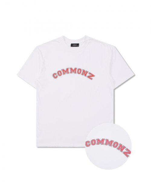 COMMONZ(コモンズ)の「アーチロゴTシャツ_ホワイト(Tシャツ/カットソー・レディース・その他・1/2)」の1枚目の写真