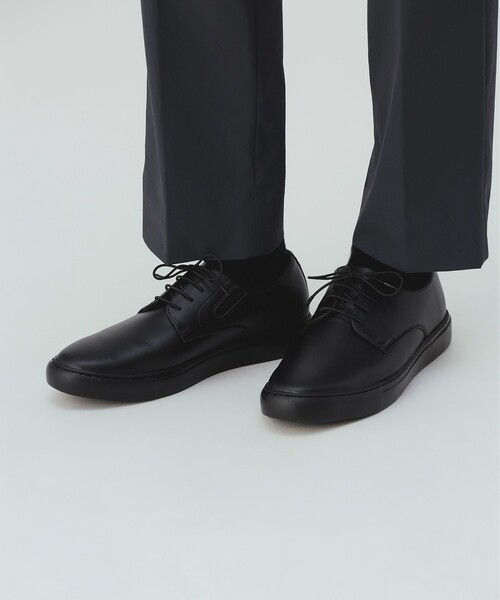 BEAMS HEART(ビームスハート)の「プレーントゥ ドレス スニーカー(スニーカー・メンズ・ブラック・SMALL/LARGE/MEDIUM)」の1枚目の写真