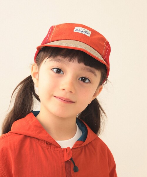BEAMS mini(ビームスミニ)の「メッシュ ジェット キャップ 2026SS(キャップ・キッズ・ブラック/ネイビー/ベージュ・ONE SIZE)」の3枚目の写真