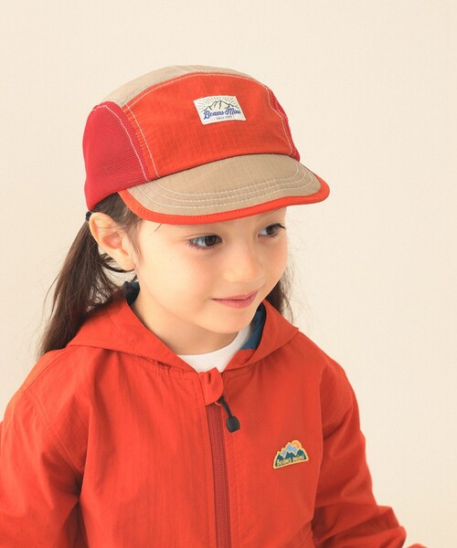 BEAMS mini(ビームスミニ)の「メッシュ ジェット キャップ 2026SS(キャップ・キッズ・ブラック/ネイビー/ベージュ・ONE SIZE)」の6枚目の写真