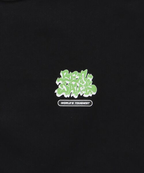 BEN DAVIS(ベンデイビス)の「【BEN DAVIS(ベンデイビス)】OVERLAP TEE NV / Tシャツ クルーネック オーバーサイズ ヘビーウェイト プリント ワンポイント 半袖(Tシャツ/カットソー・メンズ・ブラック/ホワイト/イエロー/ブルーグレー・LARGE/MEDIUM/X-LARGE)」の13枚目の写真