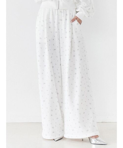 CALNAMUR（カルナムール）の「スウェットPT ブリーフディティール（その他パンツ・レディース・グレー/ネイビー/ホワイト・FREE）」の2枚目の写真