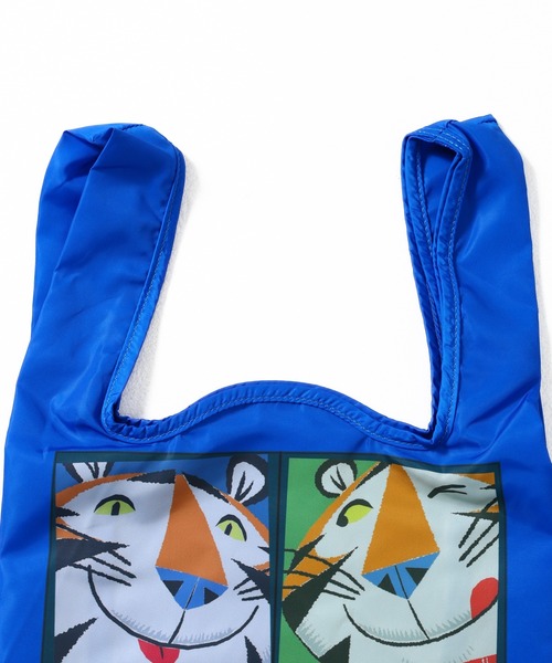 FRUIT OF THE LOOM(フルーツオブザルーム)の「【FRUIT OF THE LOOM】VINTAGE Kellogg's shopping bag /ケロッグ ショッピングバッグ(ハンドバッグ・メンズ・ブルー/オフホワイト/ピンク/ホワイト・FREE)」の9枚目の写真