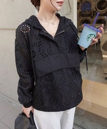 CORNERS | レースアノラックパーカー(シャツ/ブラウス)