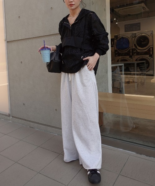 CORNERS（コーナーズ）の「レースアノラックパーカー（シャツ/ブラウス・レディース・ホワイト/ブラック・M）」の18枚目の写真