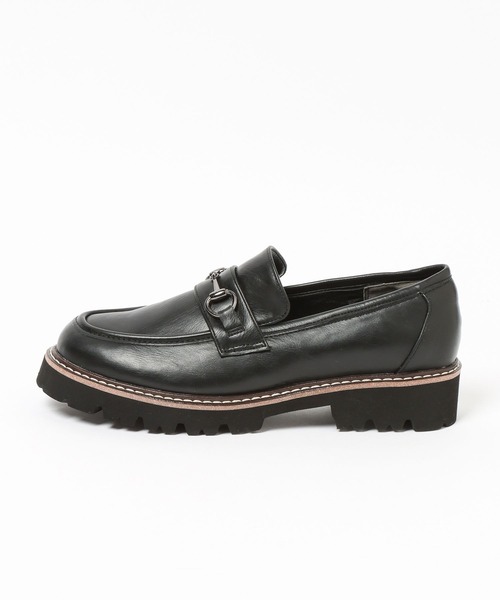 BAYFLOW（ベイフロー）の「[抗菌消臭加工付き]ビットローファー（ローファー・レディース・アイボリー/ブラック・MEDIUM/LARGE）」の6枚目の写真