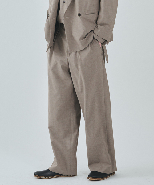 EDIFICE（エディフィス）の「2WAY トロピカル ベルテッド パンツ（スラックス・メンズ・ブラウン/ベージュ・SMALL/MEDIUM/LARGE）」の15枚目の写真