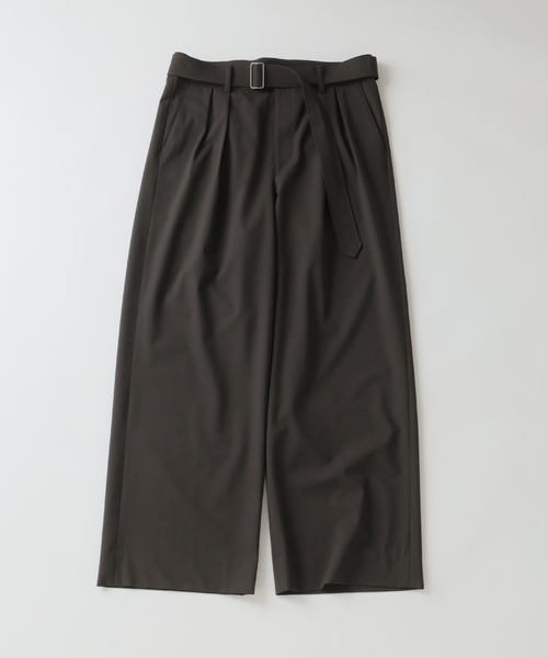 EDIFICE（エディフィス）の「2WAY トロピカル ベルテッド パンツ（スラックス・メンズ・ブラウン/ベージュ・SMALL/MEDIUM/LARGE）」の18枚目の写真