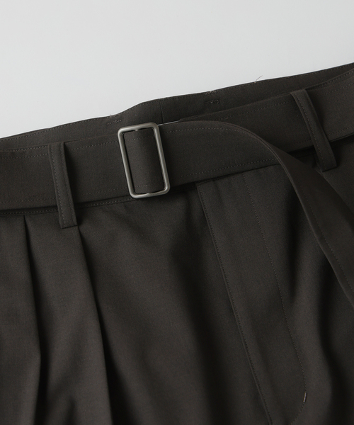 EDIFICE（エディフィス）の「2WAY トロピカル ベルテッド パンツ（スラックス・メンズ・ブラウン/ベージュ・SMALL/MEDIUM/LARGE）」の21枚目の写真