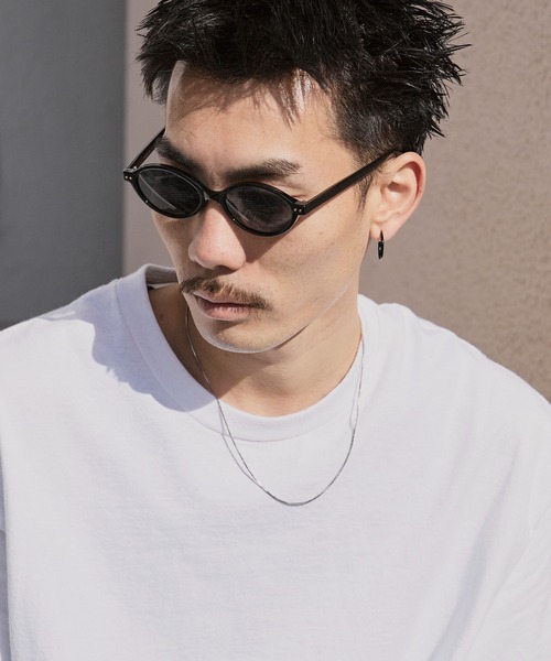 NOEYEDIA（ノーアイディア）の「no eyedia/ノーアイディア NE-463 オーバルシェイプ サングラス 2026年春夏（サングラス・レディース・ブラック/クリアブラック/ブラウン・FREE）」の13枚目の写真