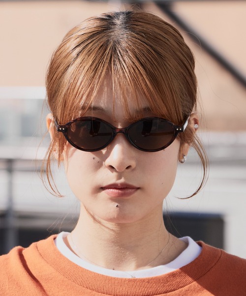 NOEYEDIA（ノーアイディア）の「no eyedia/ノーアイディア NE-463 オーバルシェイプ サングラス 2026年春夏（サングラス・レディース・ブラック/クリアブラック/ブラウン・FREE）」の22枚目の写真