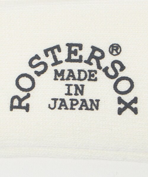 ROSTER SOX（ロスターソックス）の「【別注】＜ROSTER SOX＞GLR フラワー ソックス（ソックス/靴下・メンズ・ブラック/グレー系/ホワイト・FREE）」の8枚目の写真