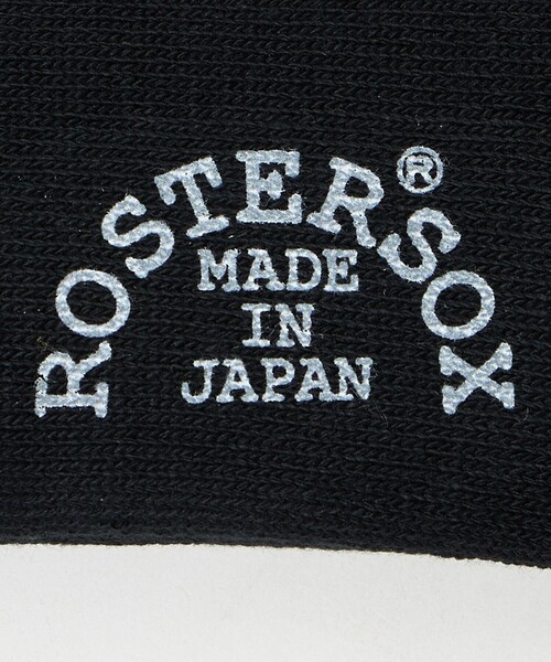 ROSTER SOX（ロスターソックス）の「【別注】＜ROSTER SOX＞GLR フラワー ソックス（ソックス/靴下・メンズ・ブラック/グレー系/ホワイト・FREE）」の6枚目の写真