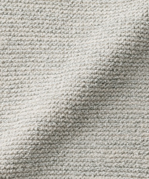 MUJI Labo(ムジラボ)の「〔MUJI Labo〕婦人 コットン混ブークレニットジャケット(カーディガン/ボレロ・レディース・ライトグレー/ダークグレー・L/M/S)」の8枚目の写真