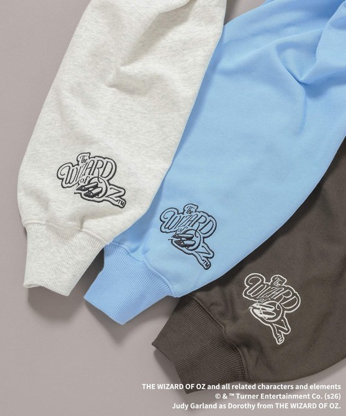 PAGEBOY(ページボーイ)の「《UNISEX》フォトスウェット【PBLIM/オズの魔法使】(スウェット・レディース・グレー/チャコールグレー/ライトブルー・MEDIUM/LARGE)」の5枚目の写真