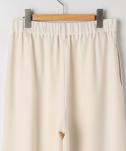 NOLLEY’S Sophi(ノーリーズソフィ)の「NEW morisachi《セットアップ対応》ウォッシャブルストレッチツイルイージーワイドパンツ(その他パンツ・レディース・オフホワイト/ネイビー・38/36/34)」の7枚目の写真