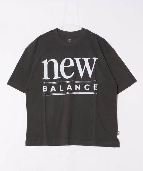 NEW BALANCE(ニューバランス)の「《New Balance》WT61U5F6(Tシャツ/カットソー・レディース・ベージュ系/ブラック系・M/L/XL/S)」の2枚目の写真