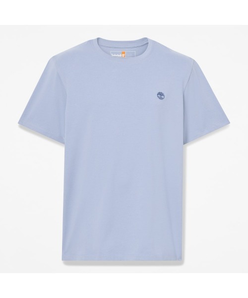 Timberland(ティンバーランド)の「半袖 チェスト ロゴ Tシャツ メンズ(Tシャツ/カットソー・メンズ・グレイッシュブルー・XX-LARGE/X-LARGE/SMALL/MEDIUM/LARGE)」の5枚目の写真