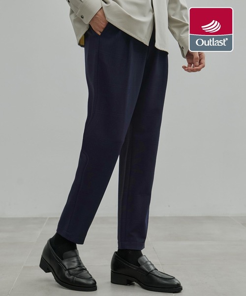 UNITED TOKYO（ユナイテッドトウキョウ）の「【26ss】アウトラスト 2タックスラックス　｜体温調整機能/洗える/SETUP可（スラックス・メンズ・ダークグレー/ネイビー系1/グレー系その他/ブラック/グレイッシュベージュ/チェック・1/4/3/2）」の5枚目の写真