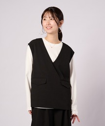 Vネック ジレベスト