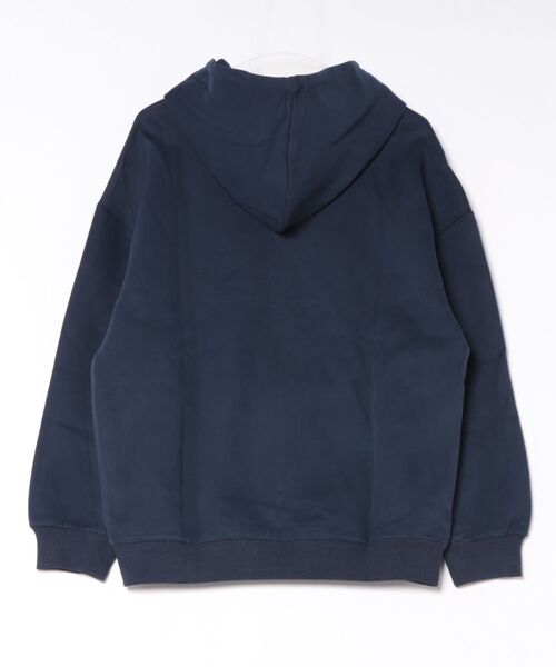 NOWLE(ノウル)の「【NOWLE】刺繍プリントミックス NEW YORK カレッジロゴ スウェットフーディー(パーカー・メンズ・グリーン/ネイビー・X-LARGE/LARGE/MEDIUM)」の5枚目の写真