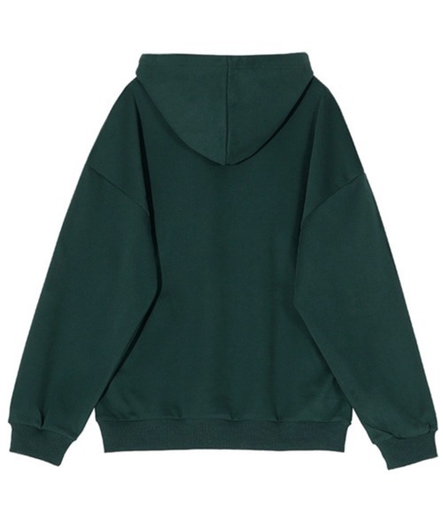 NOWLE(ノウル)の「【NOWLE】刺繍プリントミックス NEW YORK カレッジロゴ スウェットフーディー(パーカー・メンズ・グリーン/ネイビー・X-LARGE/LARGE/MEDIUM)」の9枚目の写真
