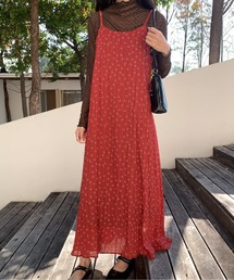Siel（シエル）の「花柄キャミワンピ（ワンピース）」