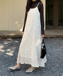 Siel（シエル）の「花柄キャミワンピ（ワンピース）」