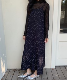 Siel（シエル）の「花柄キャミワンピ（ワンピース）」