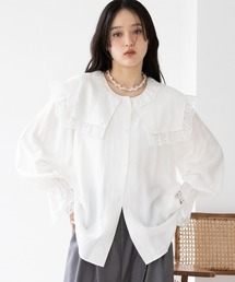 RAGEBLUE | レースBIGカラーブラウス(シャツ/ブラウス)