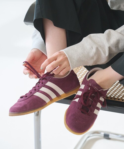 adidas(アディダス)の「<adidas Originals>GAZELLE LO PRO/スニーカー(スニーカー・レディース・コバルトブルー/ワイン/ダークブラウン/ピンク・24.5cm/24cm/25cm/22.5cm/23.5cm/23cm)」の1枚目の写真