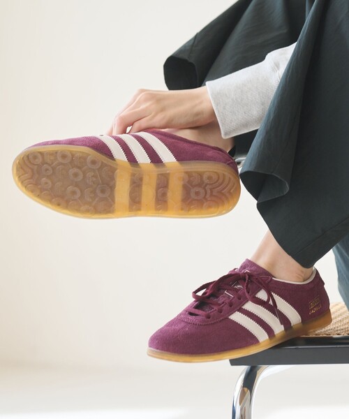 adidas(アディダス)の「<adidas Originals>GAZELLE LO PRO/スニーカー(スニーカー・レディース・コバルトブルー/ワイン/ダークブラウン/ピンク・24.5cm/24cm/25cm/22.5cm/23.5cm/23cm)」の11枚目の写真