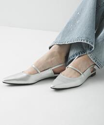 URBAN RESEARCH | ポインテッドバックストラップシューズ(パンプス)