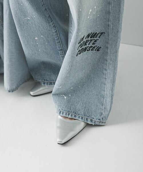 URBAN RESEARCH（アーバンリサーチ）の「ポインテッドバックストラップシューズ（パンプス・レディース・ブラック/シルバー・38/37/36/39）」の16枚目の写真