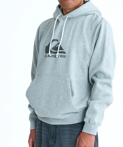 Quiksilver(クイックシルバー)の「QUIKSILVER メンズ/ユニセックス MW PK 長袖パーカー レギュラーフィット 特殊裏起毛 軽量フリース 速乾【2026年春夏モデル】/クイックシルバー速乾プルオーバーフーディー(パーカー・メンズ・ブラック/グレー/ピンク・LARGE/MEDIUM/X-LARGE)」の2枚目の写真