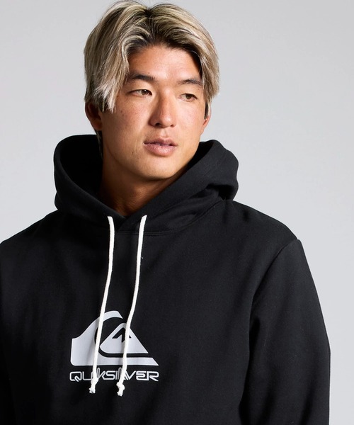Quiksilver(クイックシルバー)の「QUIKSILVER メンズ/ユニセックス MW PK 長袖パーカー レギュラーフィット 特殊裏起毛 軽量フリース 速乾【2026年春夏モデル】/クイックシルバー速乾プルオーバーフーディー(パーカー・メンズ・ブラック/グレー/ピンク・LARGE/MEDIUM/X-LARGE)」の5枚目の写真