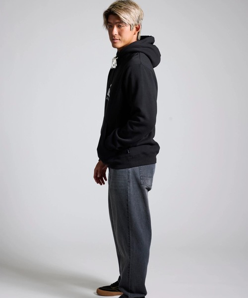 Quiksilver(クイックシルバー)の「QUIKSILVER メンズ/ユニセックス MW PK 長袖パーカー レギュラーフィット 特殊裏起毛 軽量フリース 速乾【2026年春夏モデル】/クイックシルバー速乾プルオーバーフーディー(パーカー・メンズ・ブラック/グレー/ピンク・LARGE/MEDIUM/X-LARGE)」の8枚目の写真
