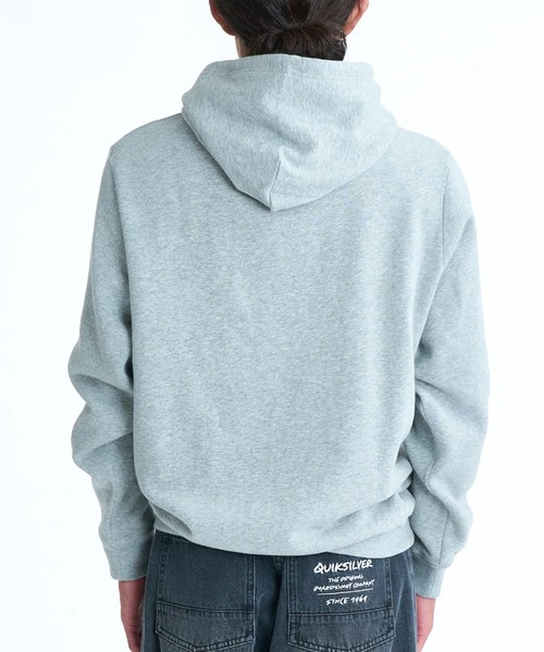 Quiksilver(クイックシルバー)の「QUIKSILVER メンズ/ユニセックス MW PK 長袖パーカー レギュラーフィット 特殊裏起毛 軽量フリース 速乾【2026年春夏モデル】/クイックシルバー速乾プルオーバーフーディー(パーカー・メンズ・ブラック/グレー/ピンク・LARGE/MEDIUM/X-LARGE)」の12枚目の写真