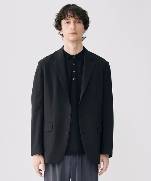UNFILO(アンフィーロ)の「【接触冷感/抗菌防臭】アラエル アンチピリングニット ポロ(ニット/セーター・メンズ・パイングリーン系/ブラック系/アイボリー系/ネイビー系・MEDIUM/LARGE/X-LARGE)」の11枚目の写真