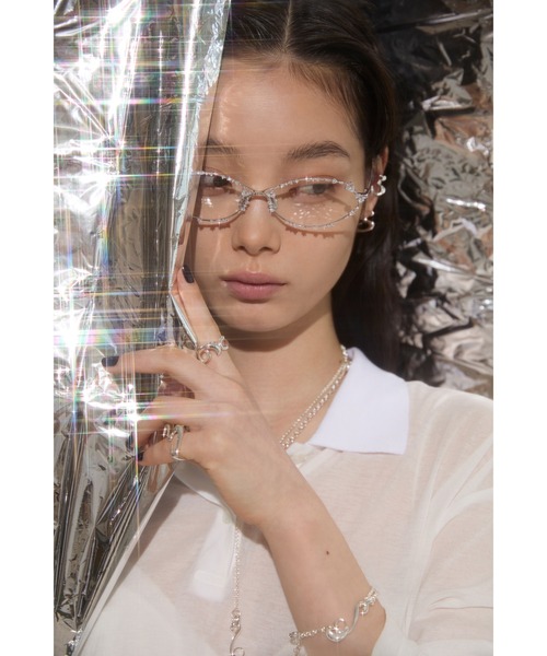 Soierie（ソワリー）の「バーチャル フック フープ ピアス /  Virtual hook hoop pierce（ピアス（両耳用）・レディース・ゴールド/シルバー・FREE）」の12枚目の写真