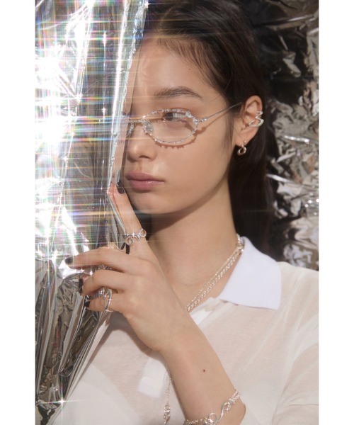 Soierie（ソワリー）の「バーチャル フック フープ ピアス /  Virtual hook hoop pierce（ピアス（両耳用）・レディース・ゴールド/シルバー・FREE）」の11枚目の写真