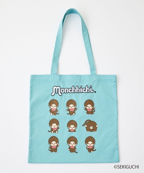 CIAOPANIC TYPY（チャオパニックティピー）の「:【モンチッチ】A4サイズトートBAG（トートバッグ・レディース・パープル/アイボリー/サックスブルー・ONE SIZE）」の16枚目の写真